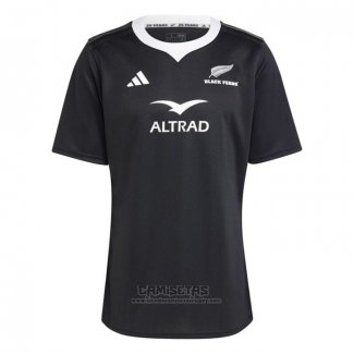 Camiseta All Blacks Rugby 2024-25 Negro