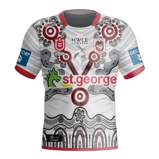 Camiseta St George Illawarra Dragons Rugby 2024 Indigena