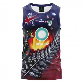 Tank Top New Zealand Warriors Rugby 2024 ANZAC