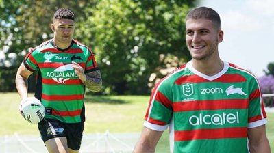 Evolucion del camiseta rugby Rabbitohs